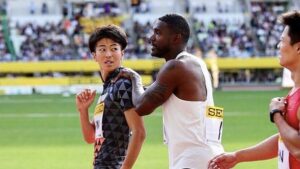 多田修平とガトリン